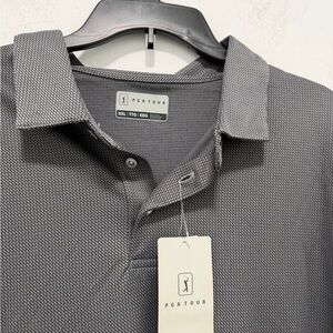 PGA Tour Men's Charcoal Polo Shirt